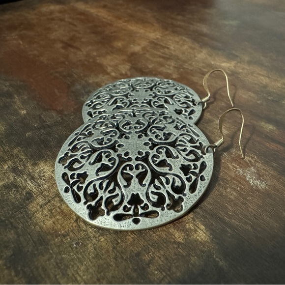 Oberon Design Filigree Earrings - Picture 2 of 3